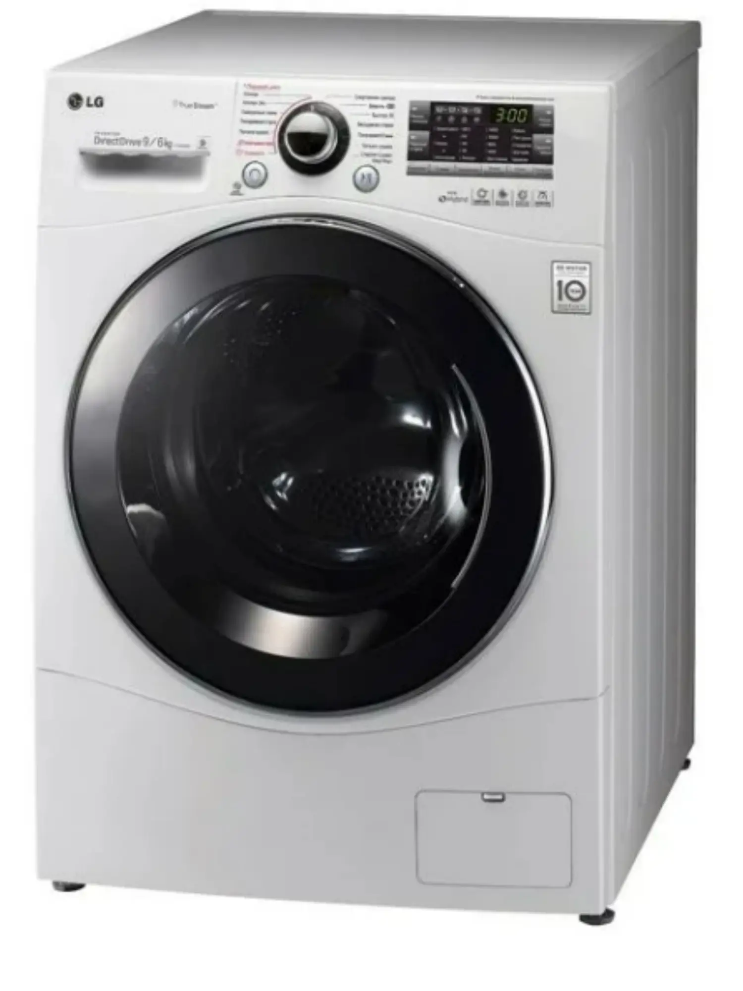 Изображение товара Стиральная машина Lg f4v5rypow 60x85x60 см 9 кг цвет белый