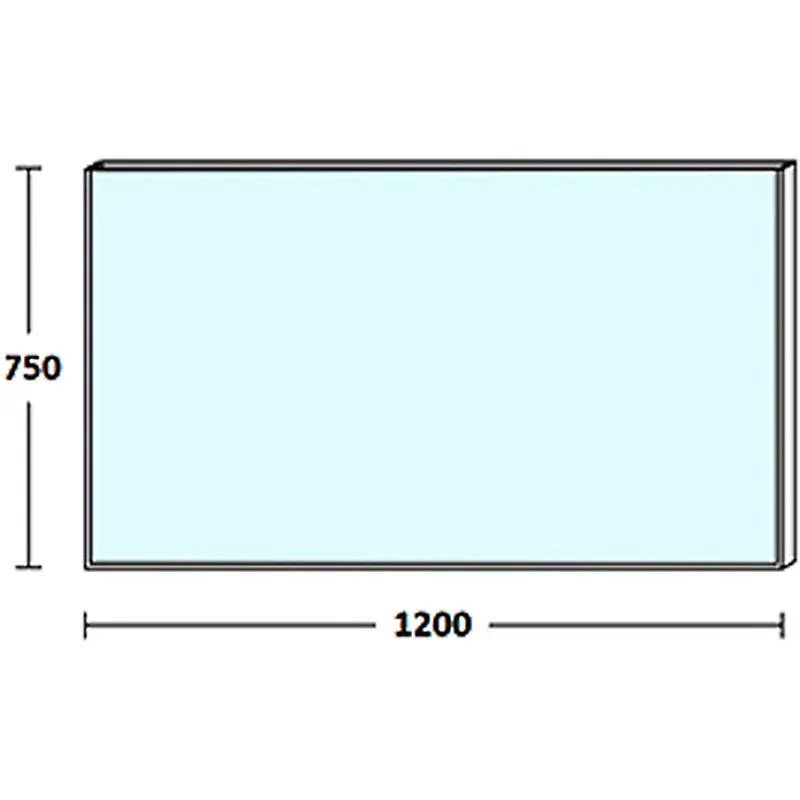 Изображение товара Зеркало для ванной De aqua 00261675 120x75см