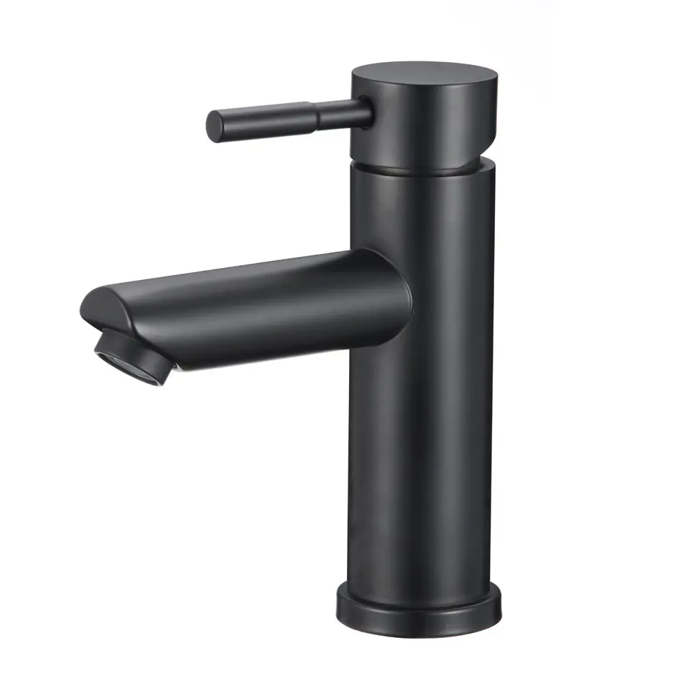 Изображение товара Смеситель для раковины Olive's 13100BLB однорычажный цвет черный