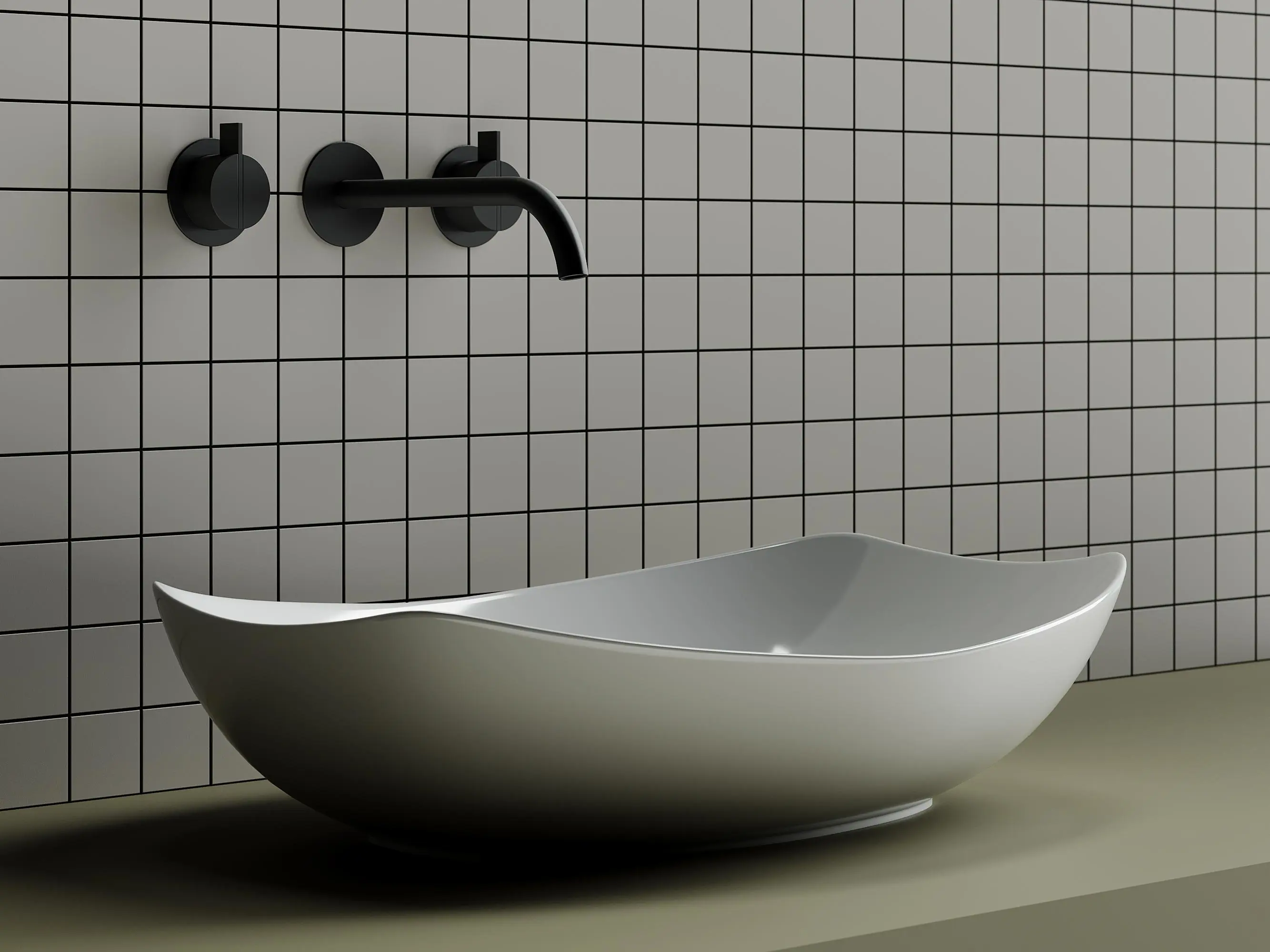 Изображение товара Раковина накладная Ceramicanova element CN5016 56см цвет белый