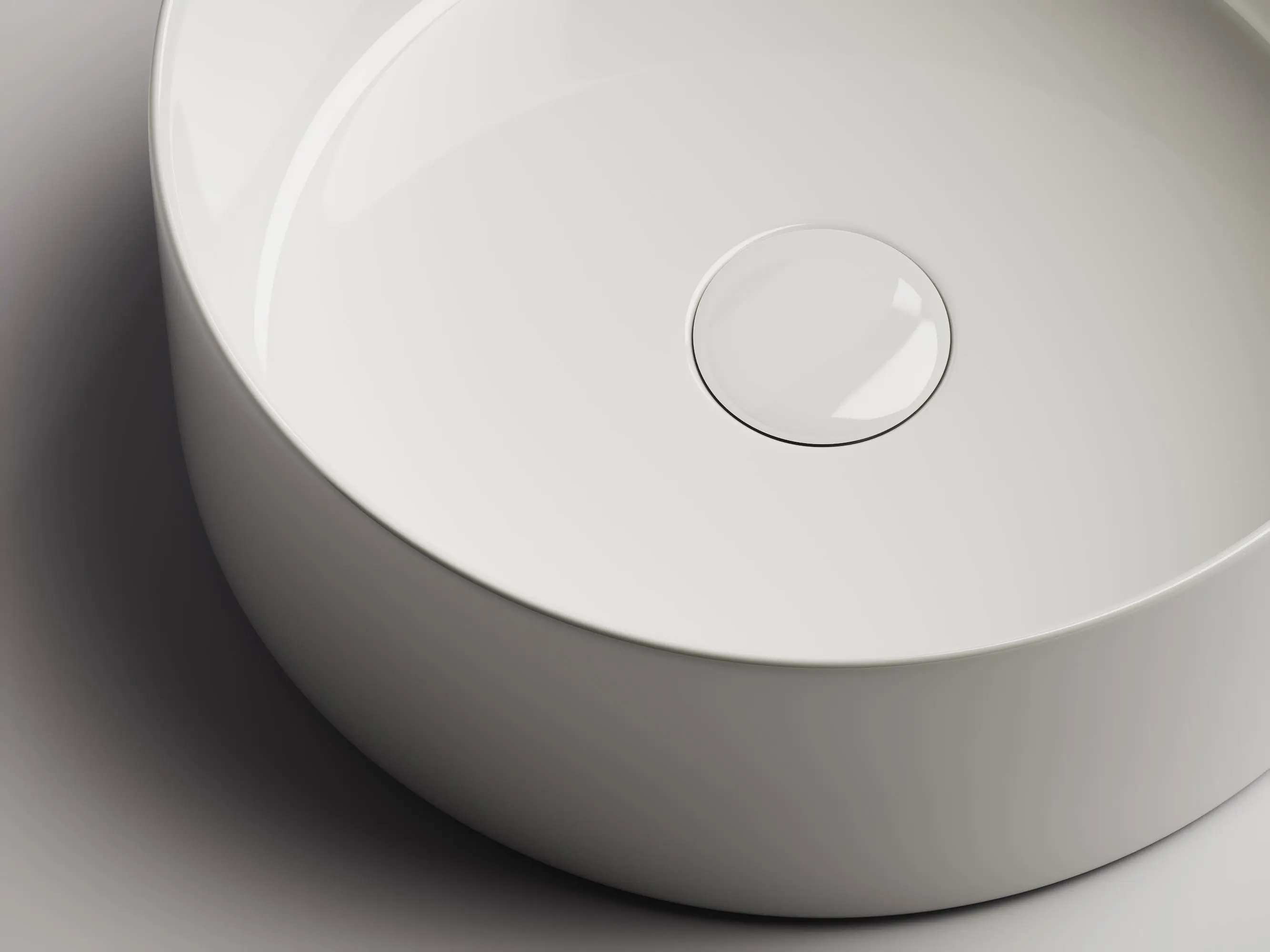 Изображение товара Раковина накладная Ceramicanova element CN6032 35.8см цвет белый