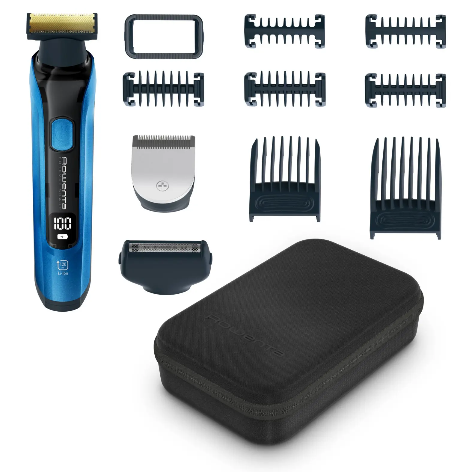 Изображение товара Триммер Rowenta TN6200F5 синий водонепроницаемый