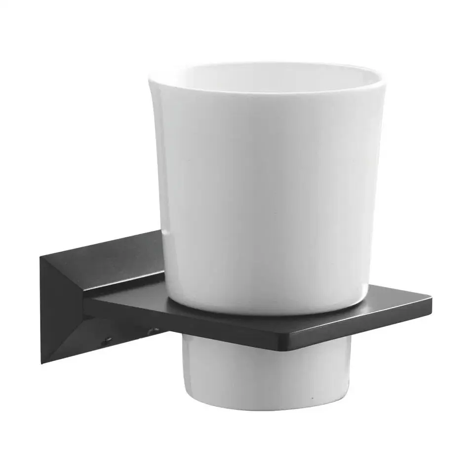 Изображение товара Стакан для зубных щеток Rose RG1612H латунь цвет черный