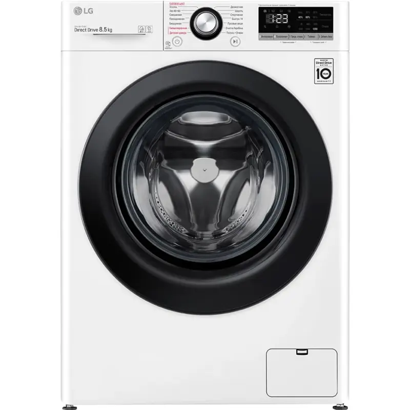 Изображение товара Стиральная машина Lg F2v3gs6w 60x85x48.5 см 8.5 кг цвет белый