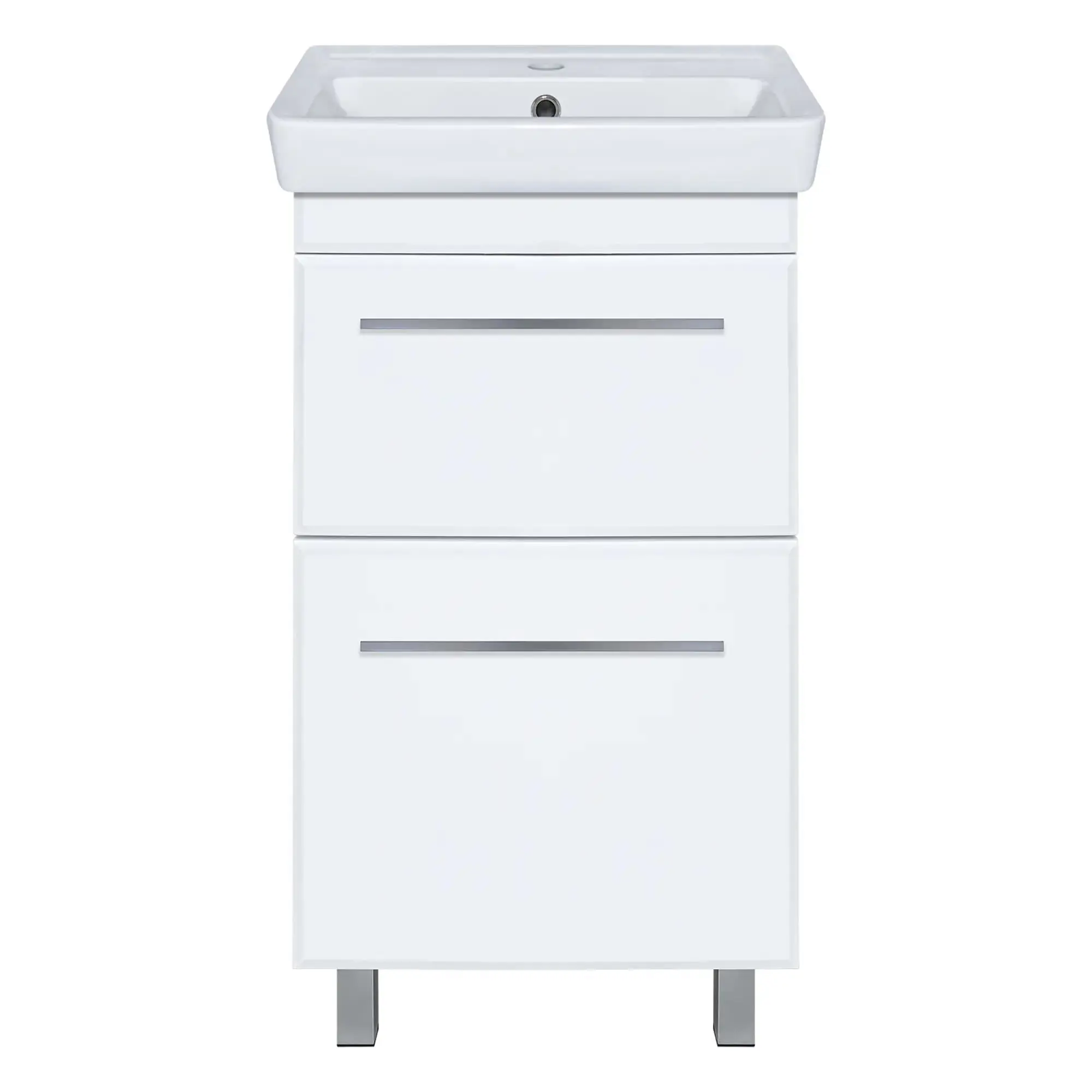 Изображение товара Тумба под раковину Misty Прима УТ000005078 55см с раковиной цвет красный