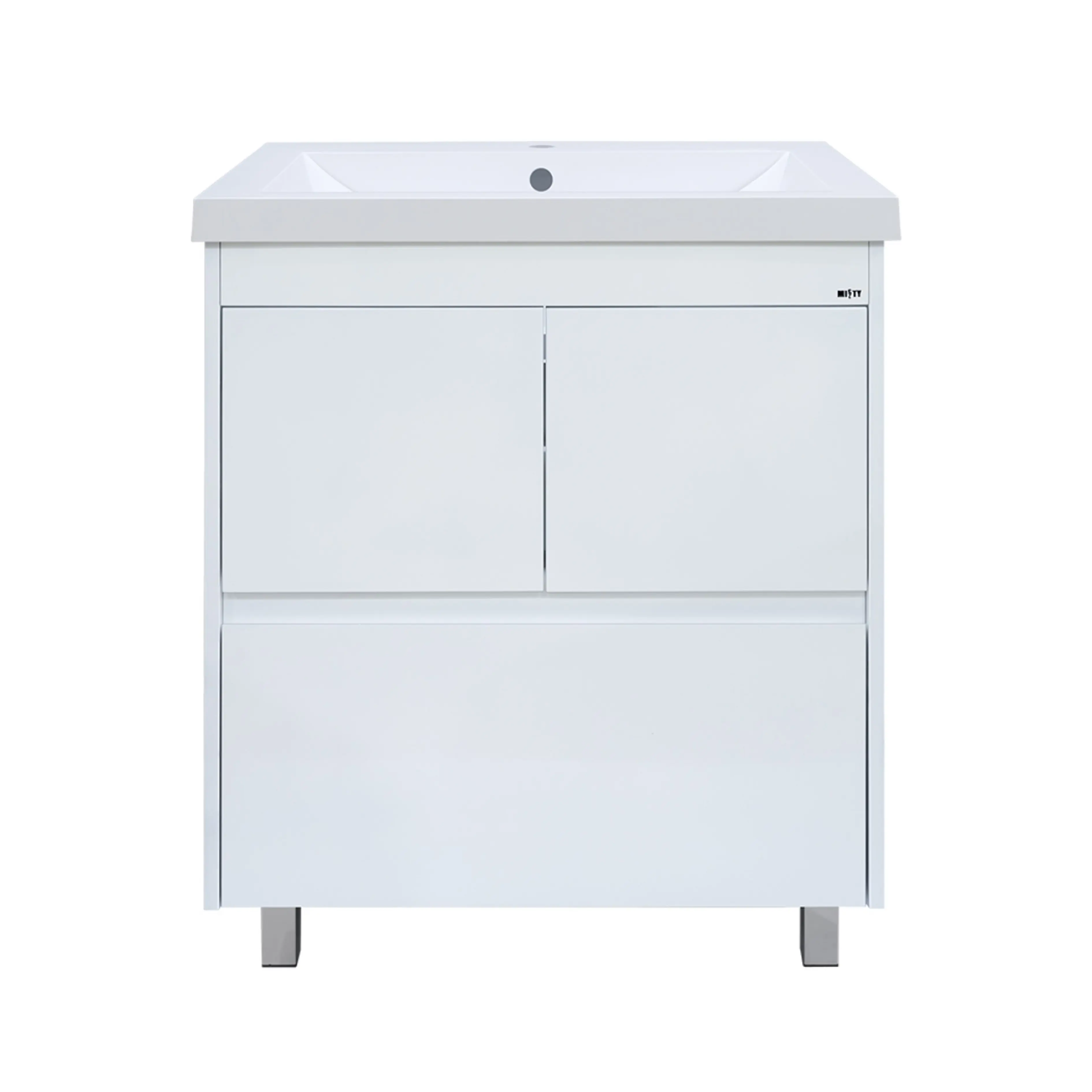 Изображение товара Тумба под раковину Misty Алиса УТ000011237 75см с раковиной цвет белый
