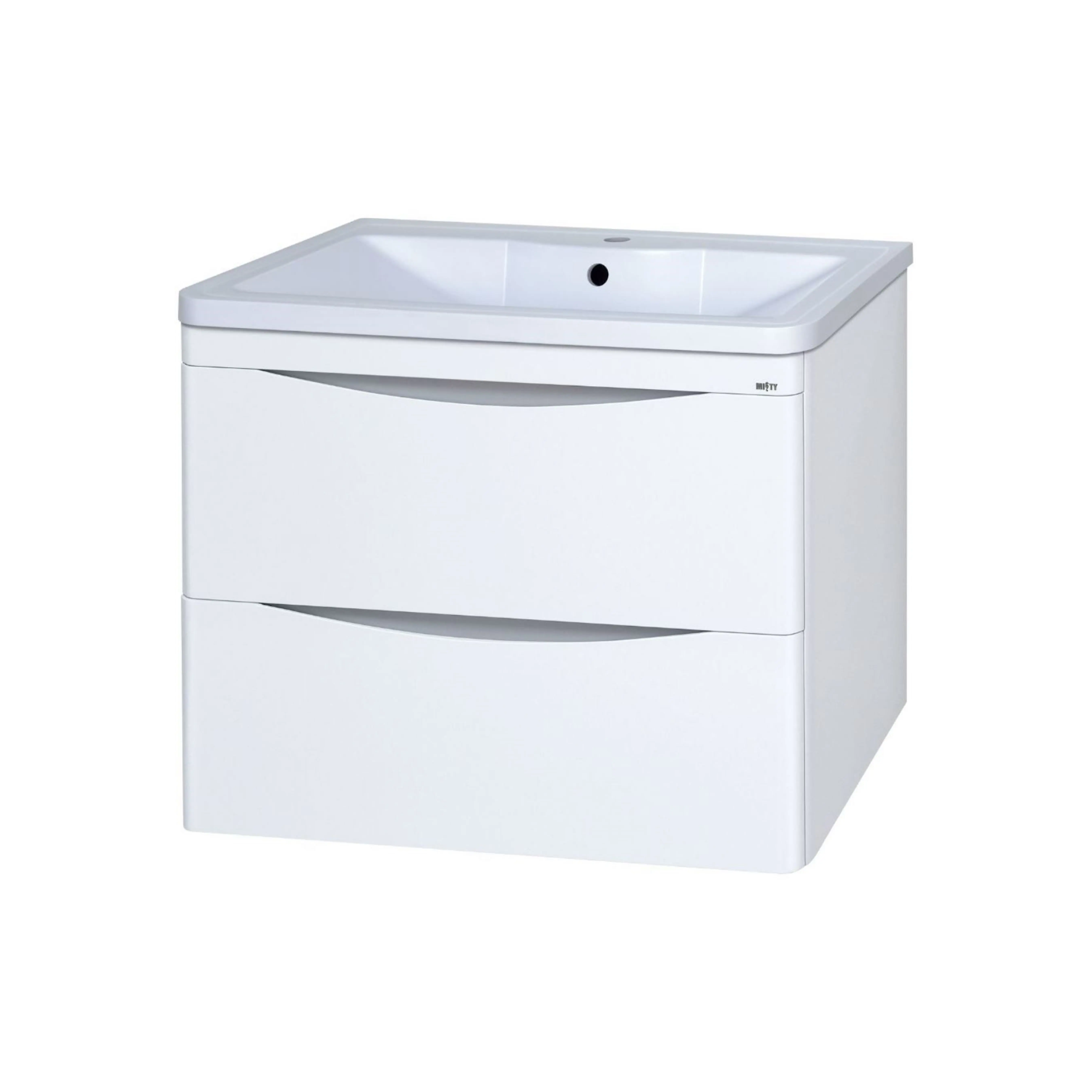 Изображение товара Тумба под раковину Misty Атлантик УТ000011693 100см с раковиной цвет белый