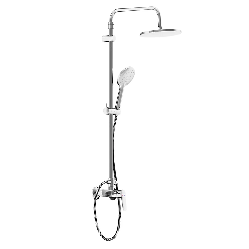 Изображение товара Душевая стойка Damixa Jupiter 977710000 1 режимная цвет хром