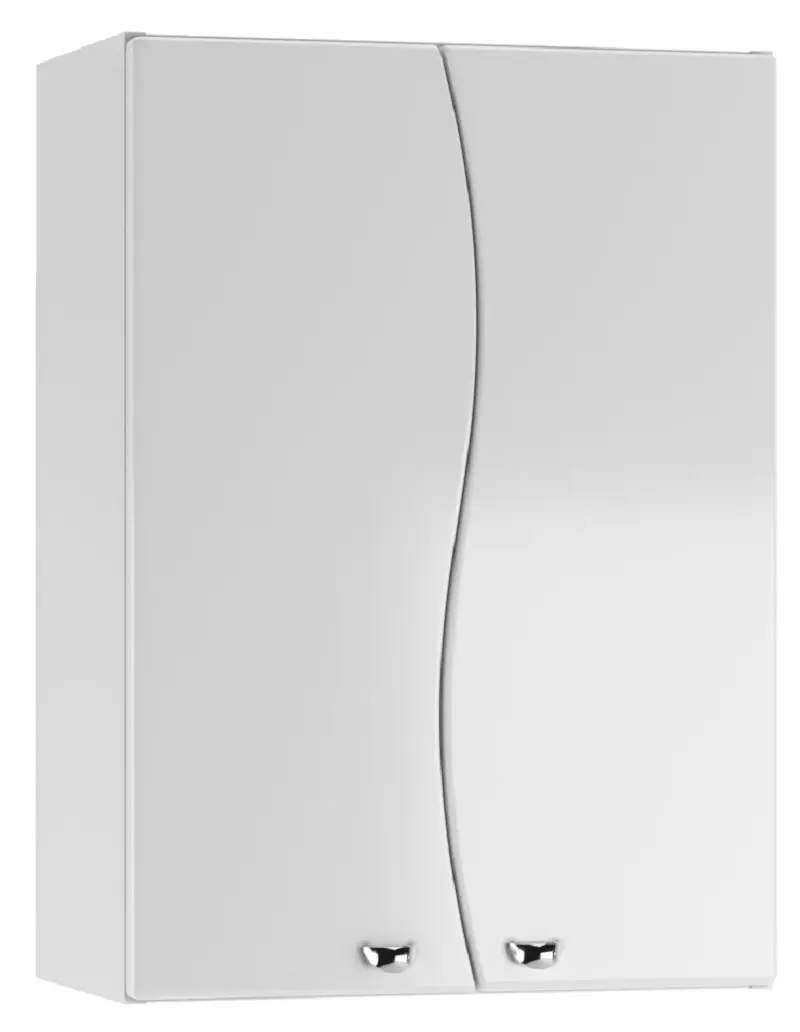 Изображение товара Шкаф подвесной Айсберг Волна da1065hr 50x70.1см цвет белый