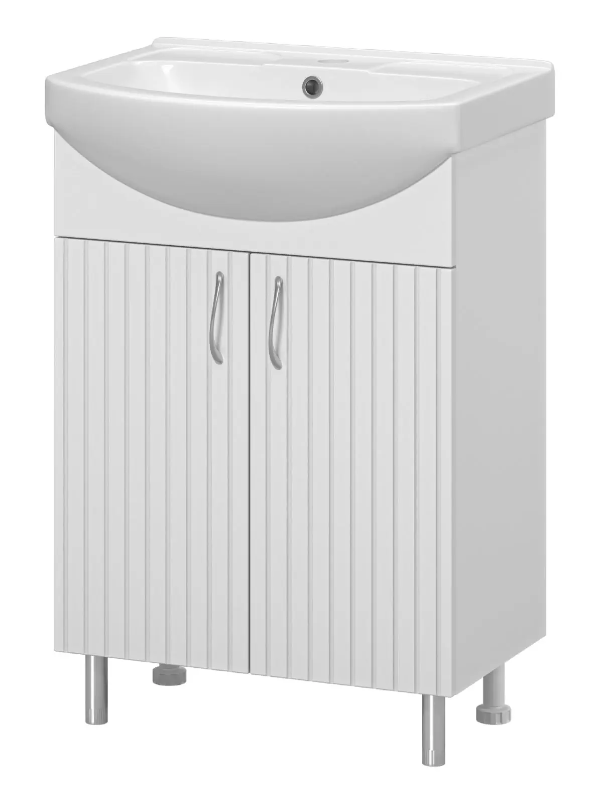 Изображение товара Тумба под раковину Misty Изео УТ000015756 57см цвет белый