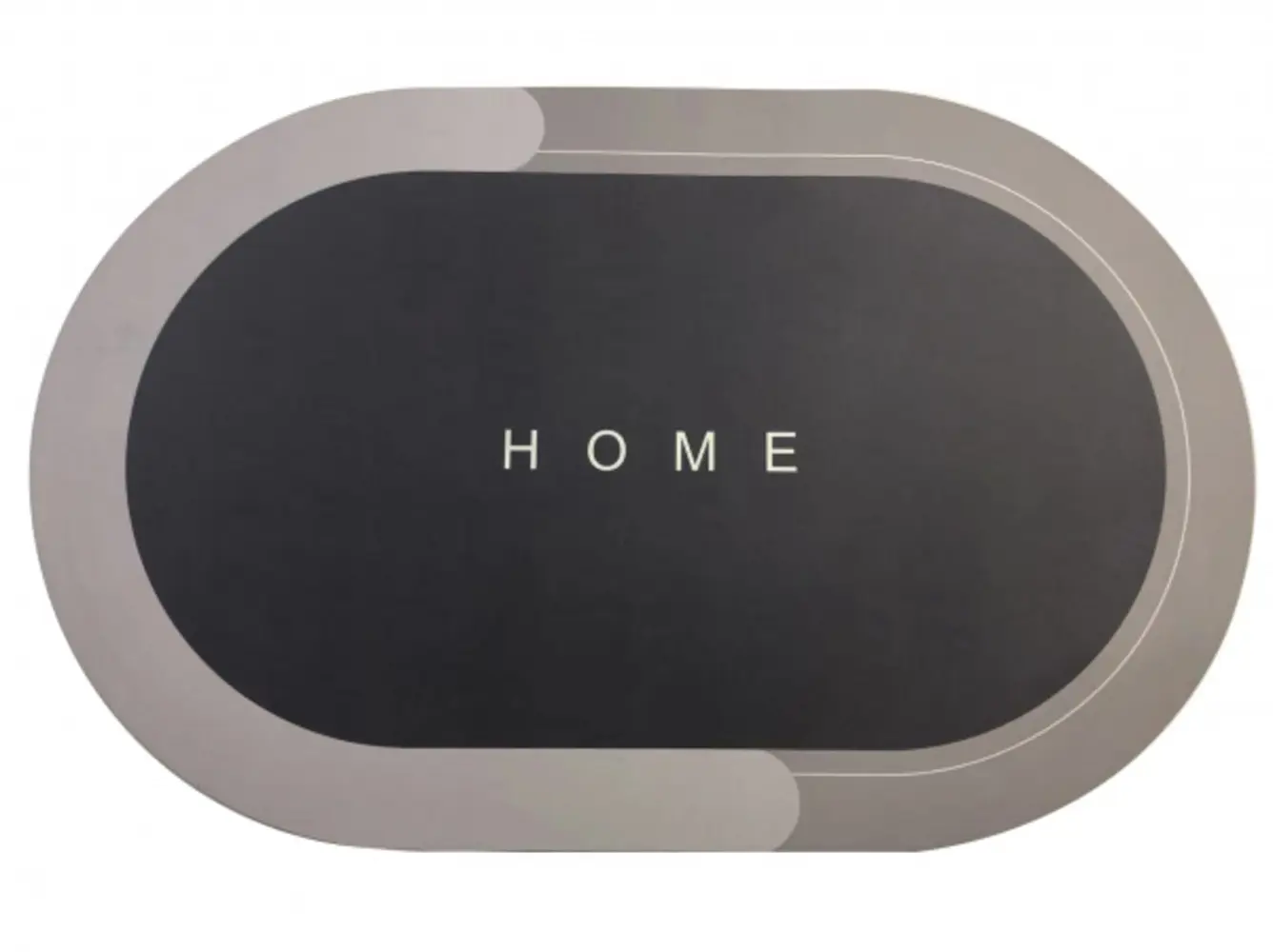 Изображение товара Коврик для ванной комнаты JOY HOME 11414 80x50см цвет серый, серебристый