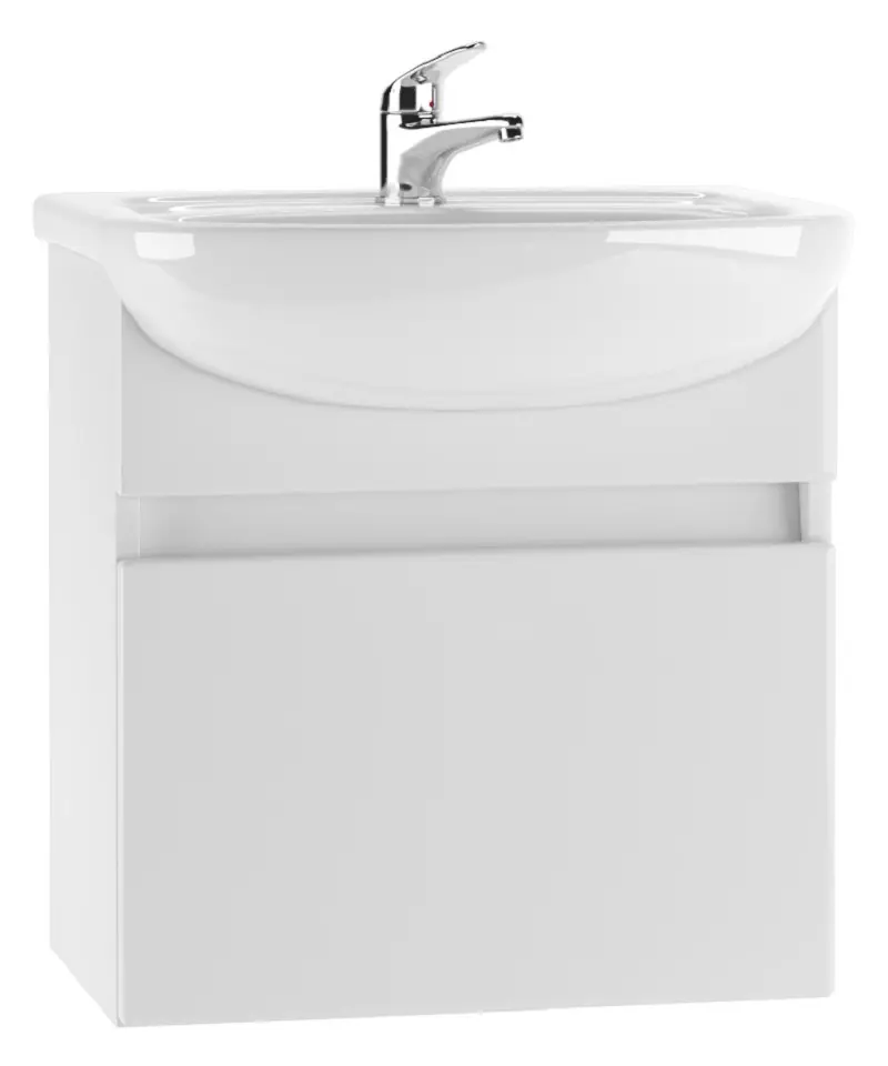 Изображение товара Тумба под раковину Айсберг Классик DA3005T подвесная 48.60см цвет белый