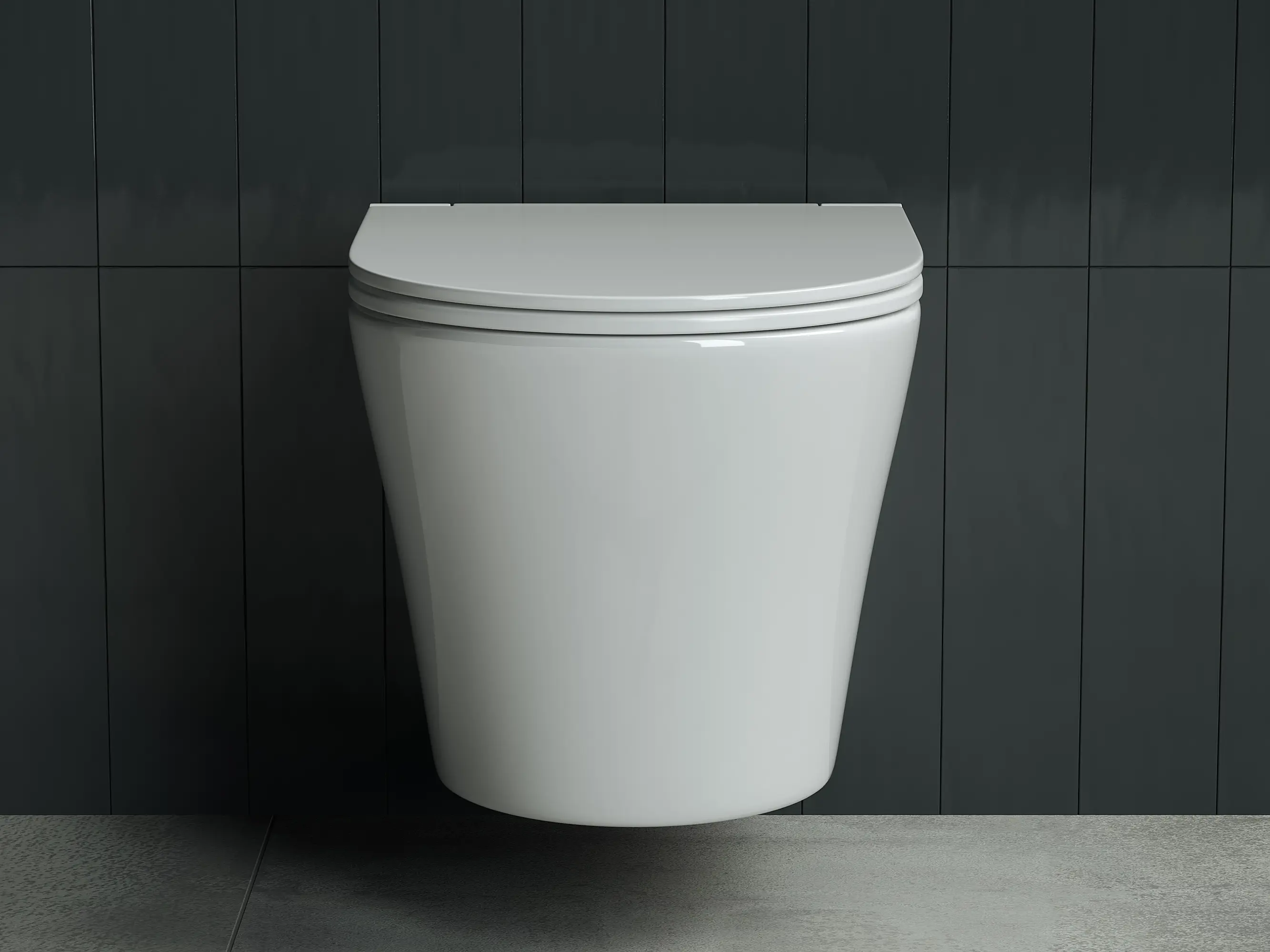 Изображение товара Унитаз подвесной CERAMICANOVA CN3011 безободковый с сиденьем микролифт