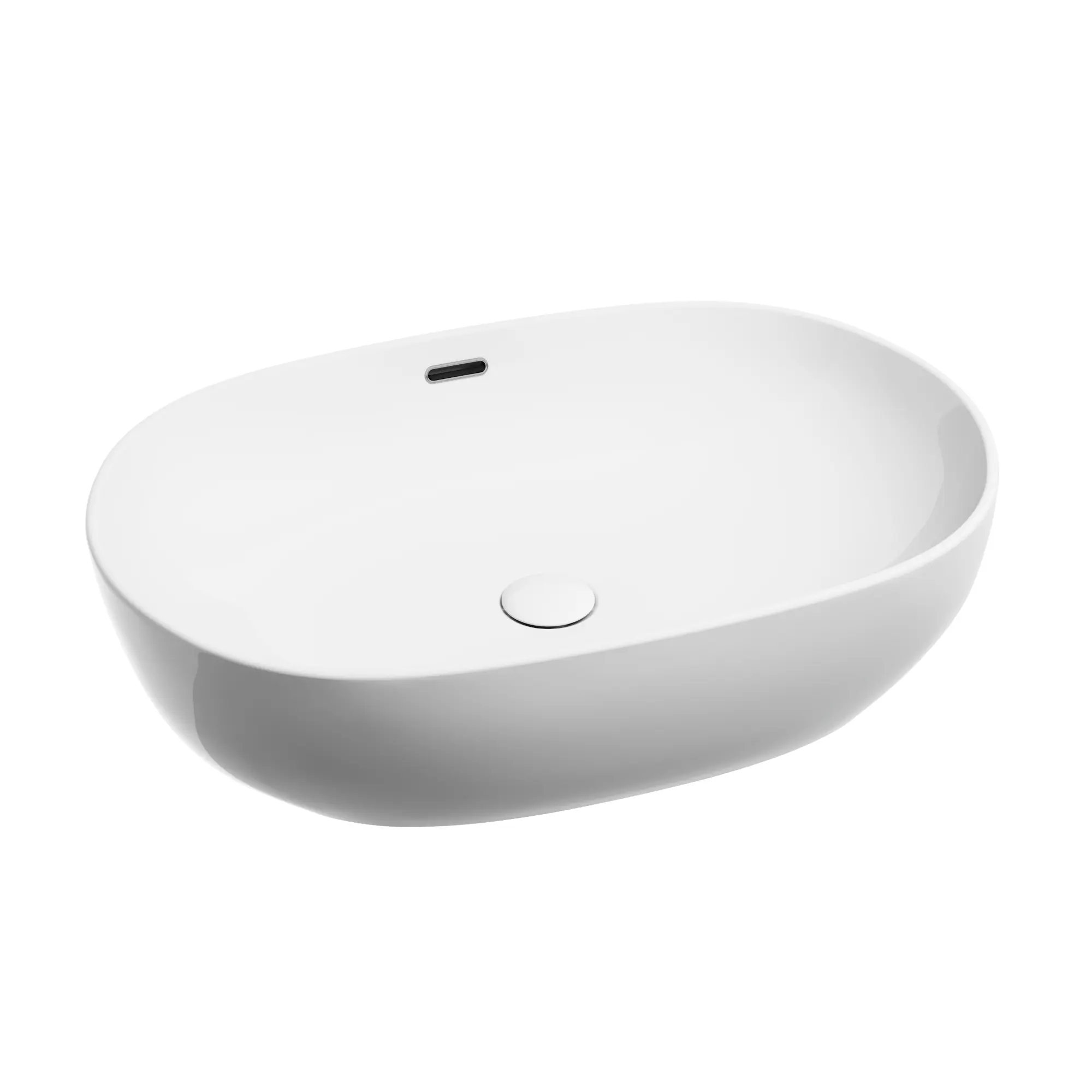 Изображение товара Раковина накладная Ceramicanova element CN6064 61см цвет белый