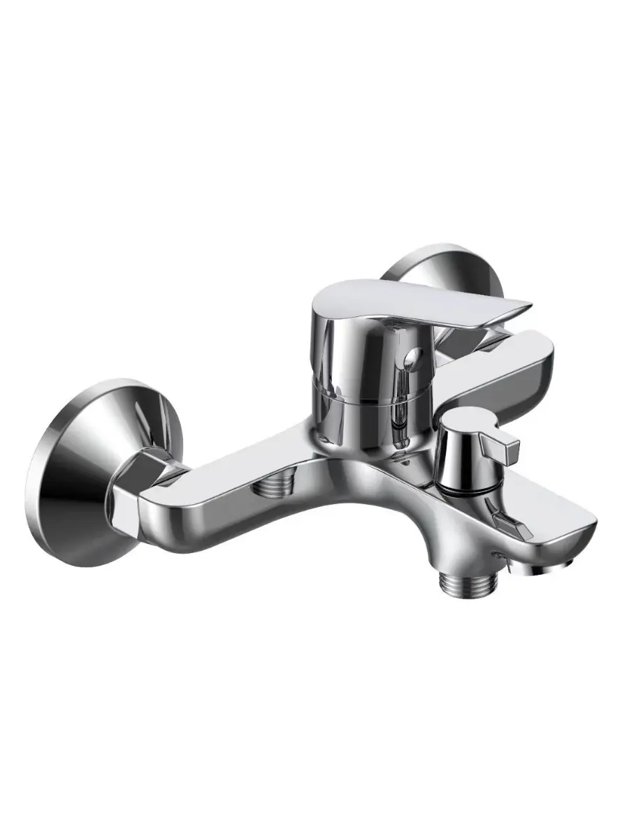 Изображение товара Смеситель для ванны Voda Spring SG54 однорычажный с душевой лейкой цвет хром