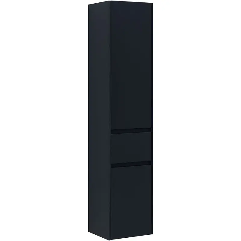 Изображение товара Шкаф-пенал Aquanet Бруклин 35 антрацит матовый