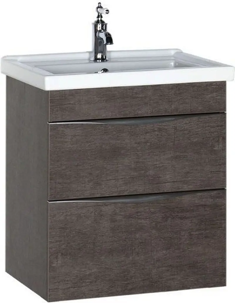 Изображение товара Тумба под раковину Aquanet Эвора 00183000 55.50см подвесная цвет дуб антик