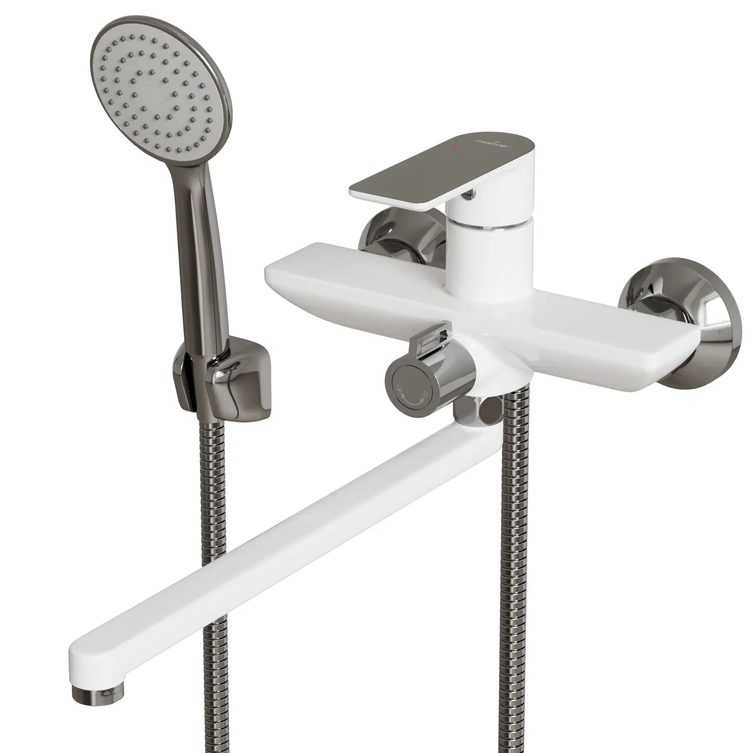 Изображение товара Смеситель для ванны Mixline 552275 цвет белый