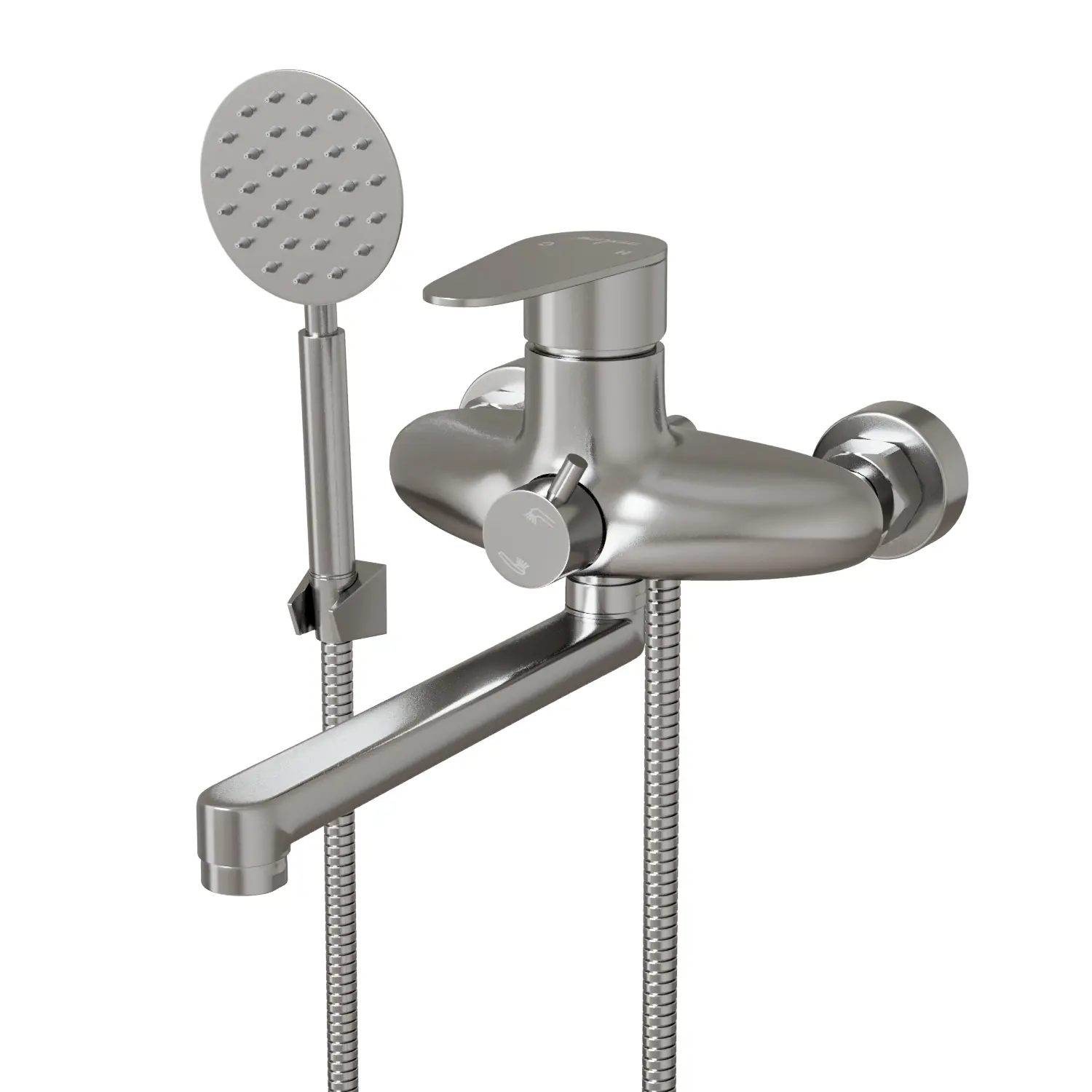 Изображение товара Смеситель для ванны Mixline 553235 цвет хром