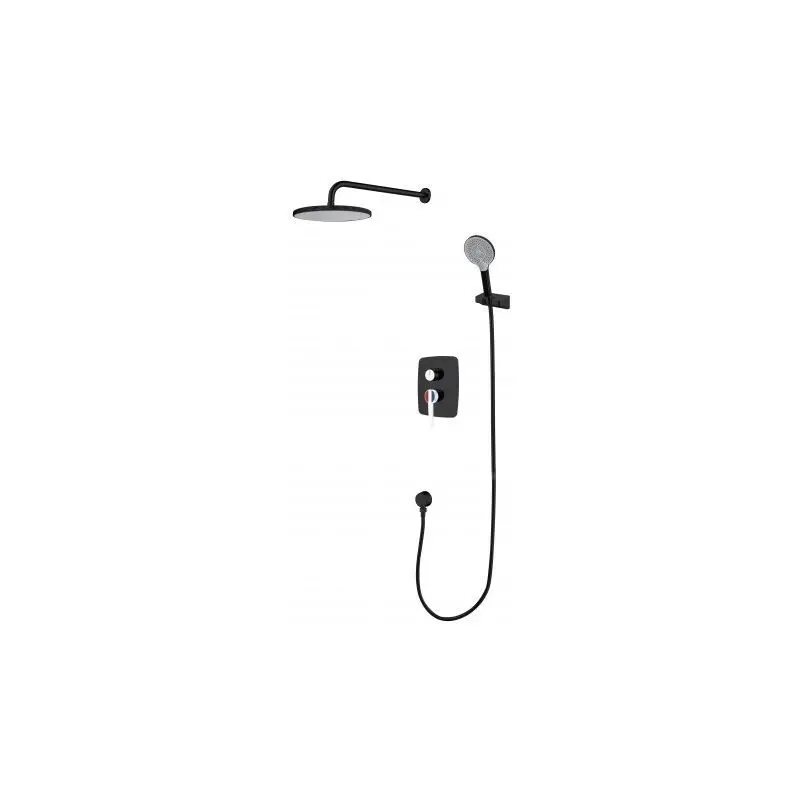 Изображение товара Душевая система Lt D35 серия Rose черный белый a-five Встраиваемый Излива нет A5-0857