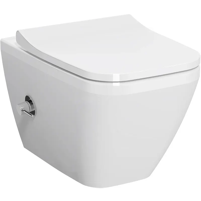 Изображение товара Унитаз подвесной Vitra 7082B003-7209 безободковый с сиденьем микролифт