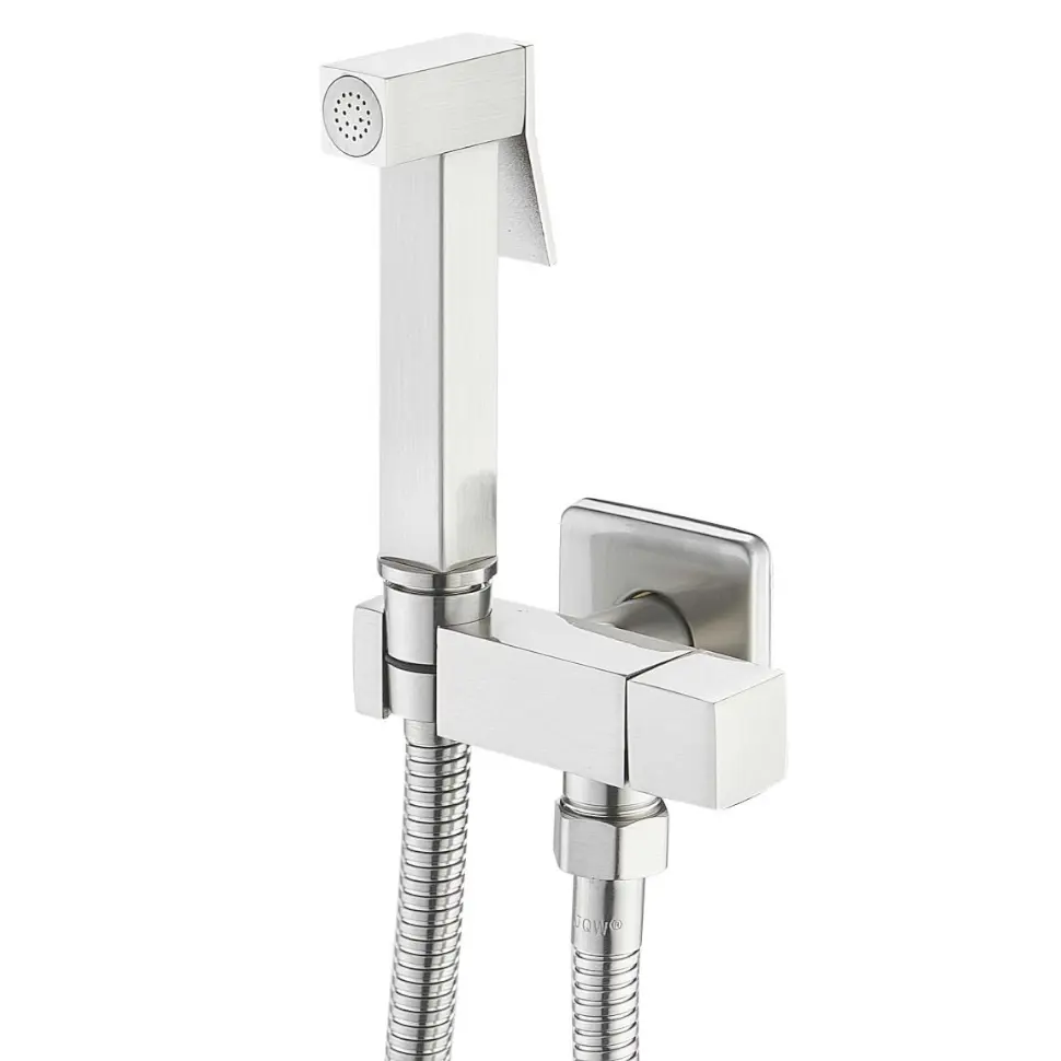 Изображение товара Смеситель для биде Savol S-fxq009l с гигиеническим душем цвет Сатин