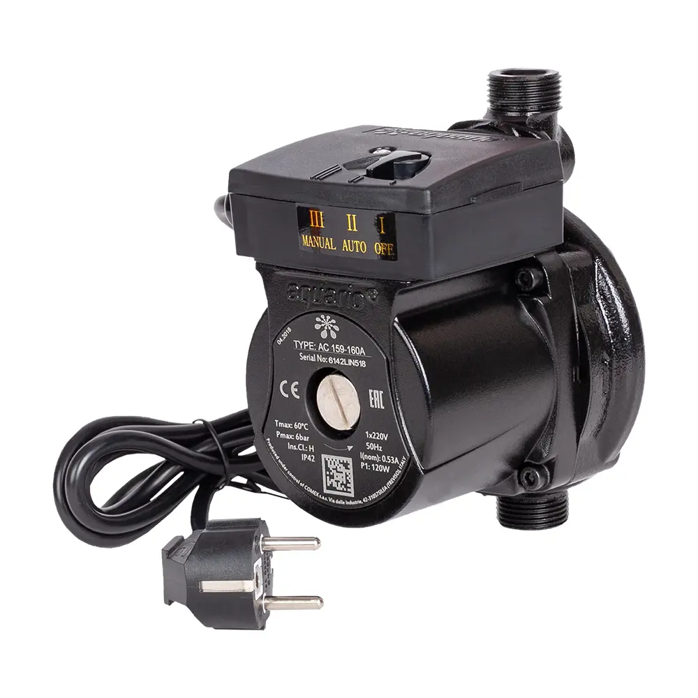Изображение товара Циркуляционный насос Aquario AC 159-160A для системы отопления и водоснабжения