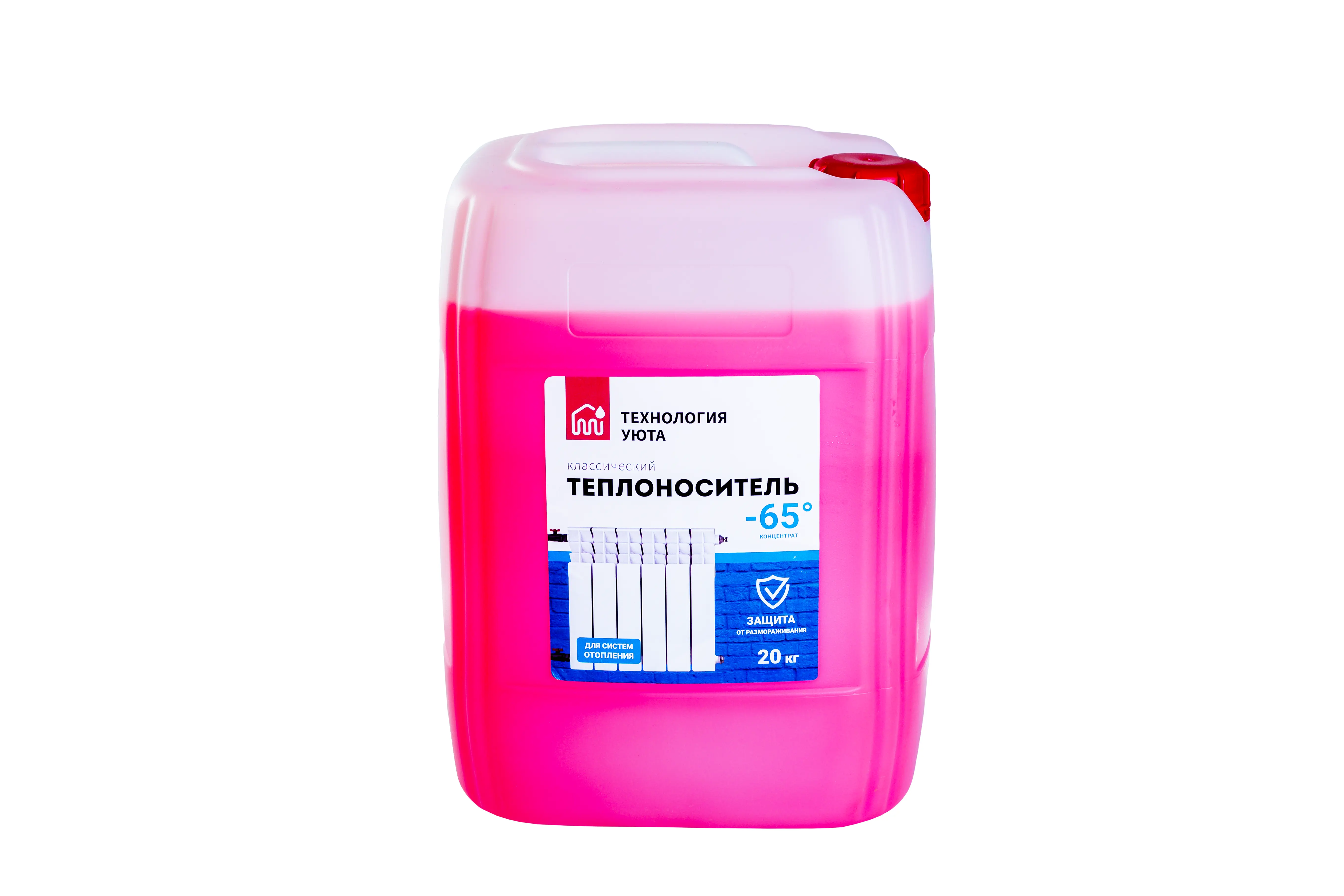 Изображение товара Теплоноситель Технология уюта 602226 -65°C 20 кг этиленгликоль концентрат