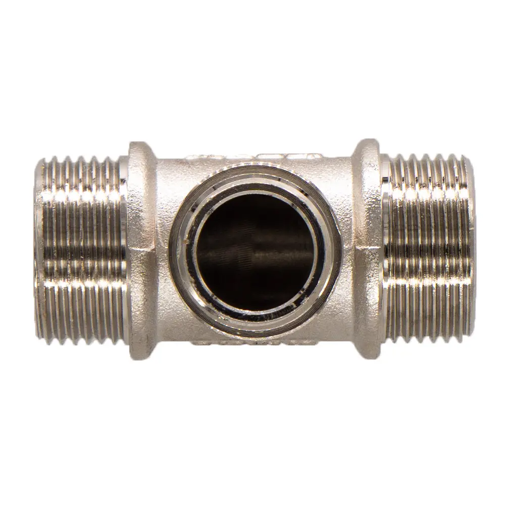 Изображение товара Тройник переходной СТМ 3/4"x1/2"x3/4" НР латунь