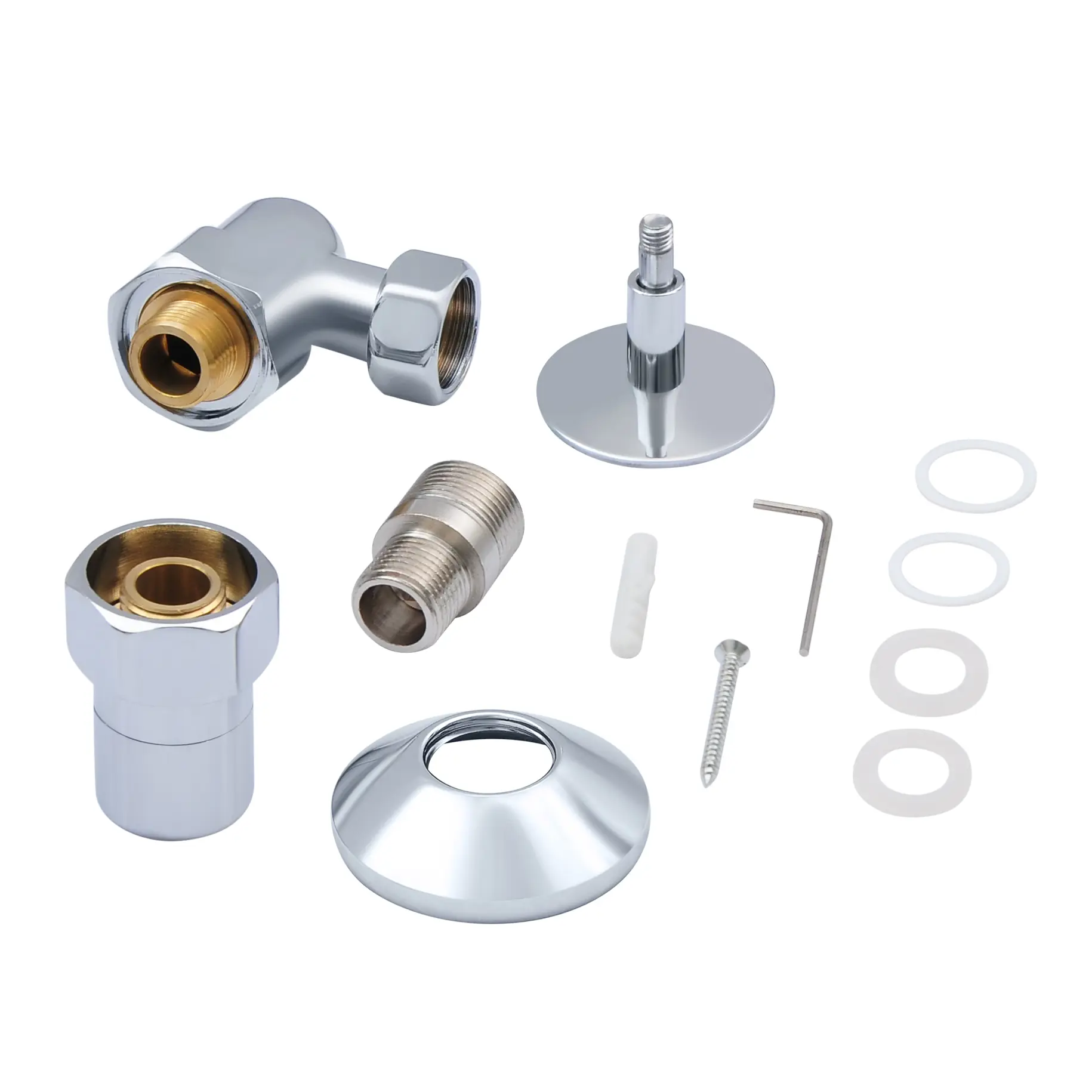 Изображение товара Комплект подключения Smartgroup для водяного полотенцесушителя SMT757SCH040504CN