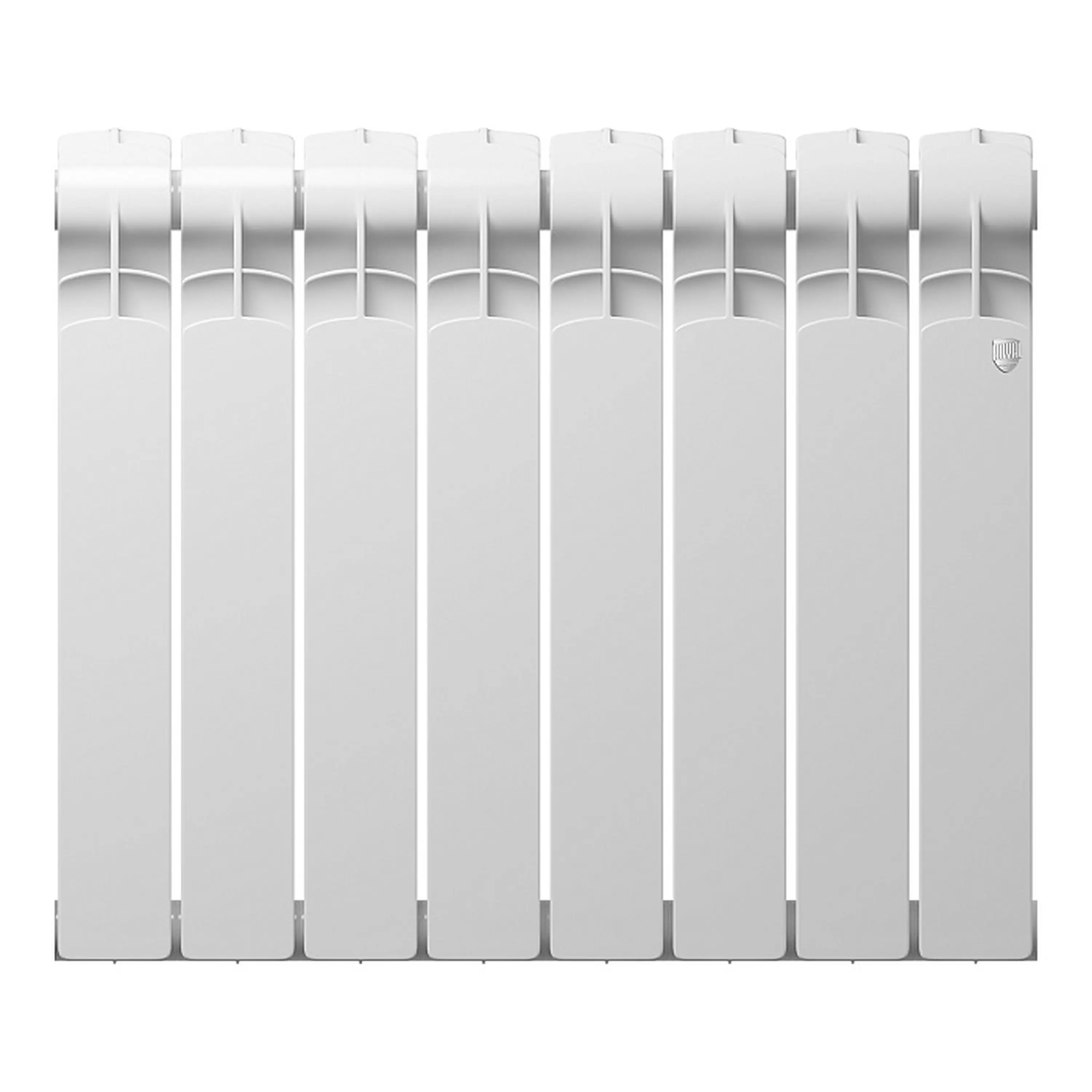 Изображение товара Радиатор Royal thermo Indigo Super+ 500/100 8 секций боковое подключение биметалл белый