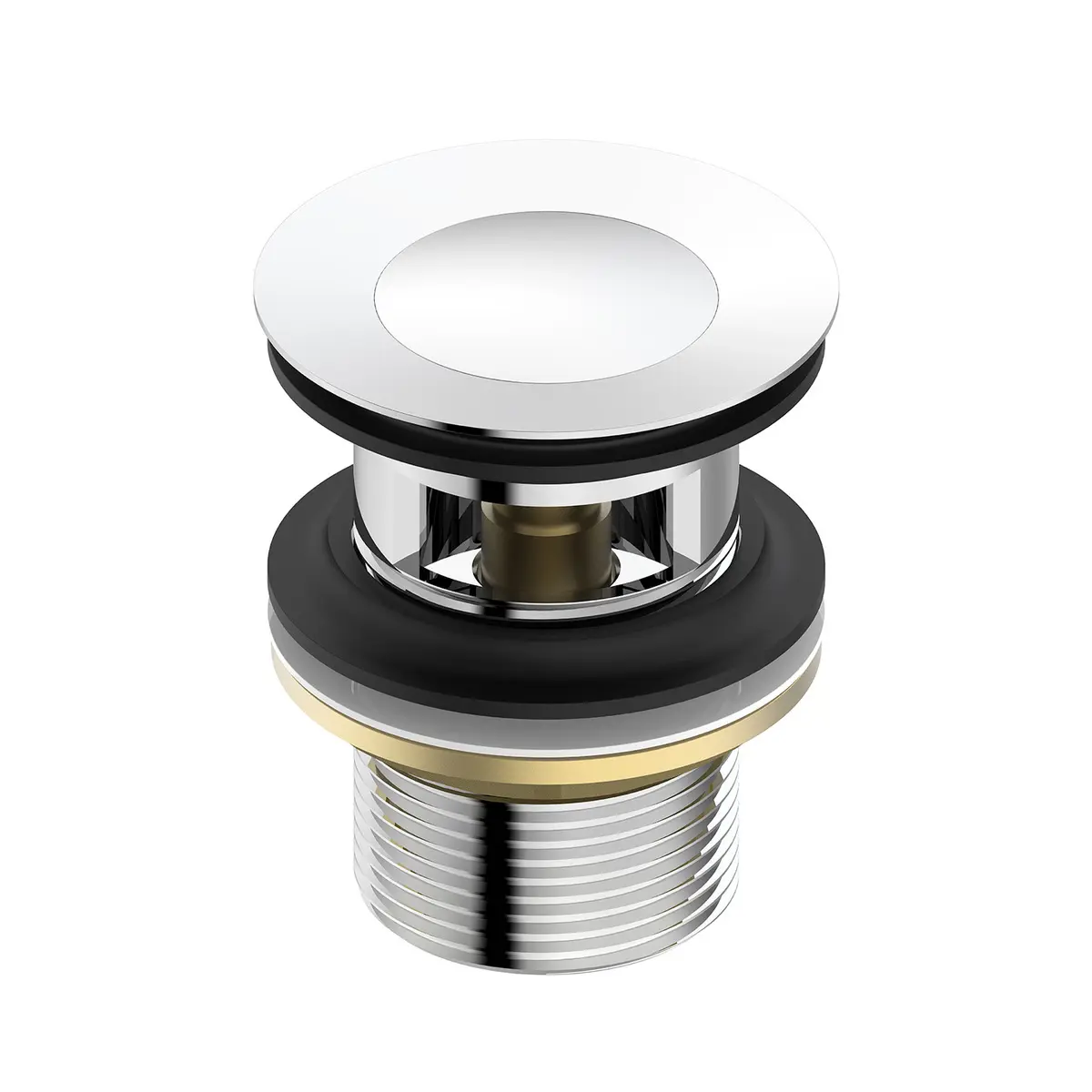 Изображение товара Выпуск для умывальника IDDIS 001SB01i88 хром полуавтоматический