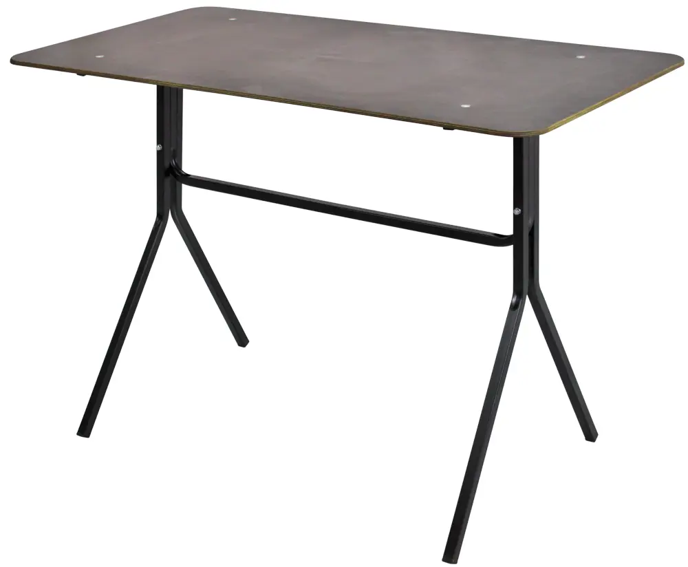 Изображение товара Нераздвижной садовый стол Комплект-агро ХИТ 60 см x 81 см x 118 см металл черный