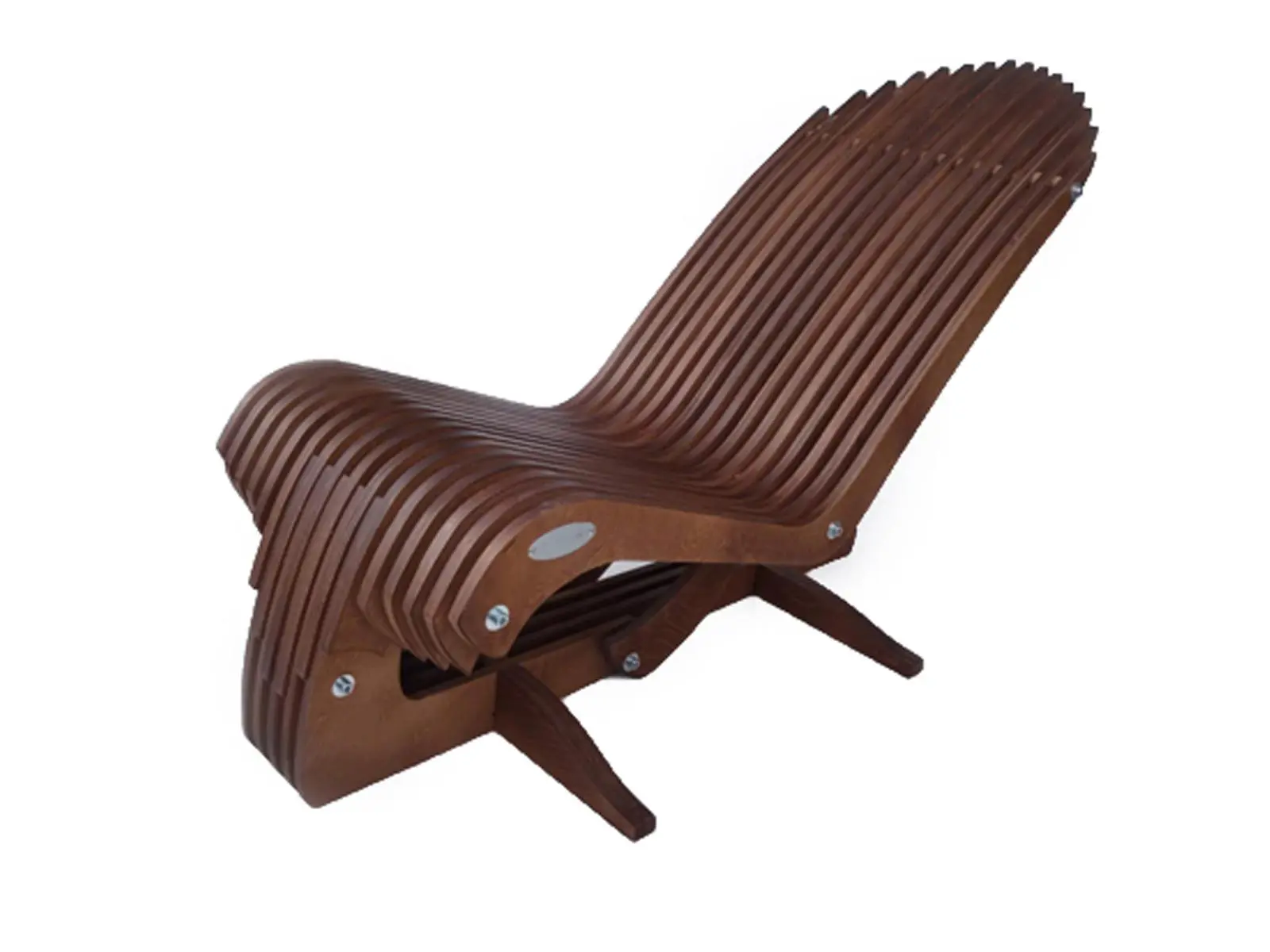 Изображение товара Уличный шезлонг SEDEO Cubare II из влагостойкой фанеры для улицы и веранды 50x73 см