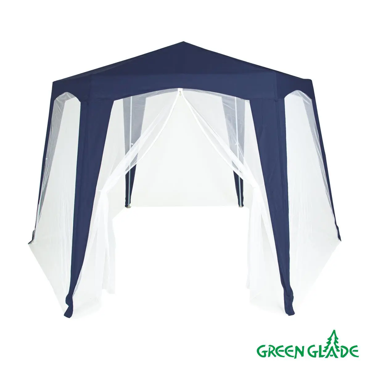 Изображение товара Тент садовый Green Glade 10061 2x2x2.6м синий