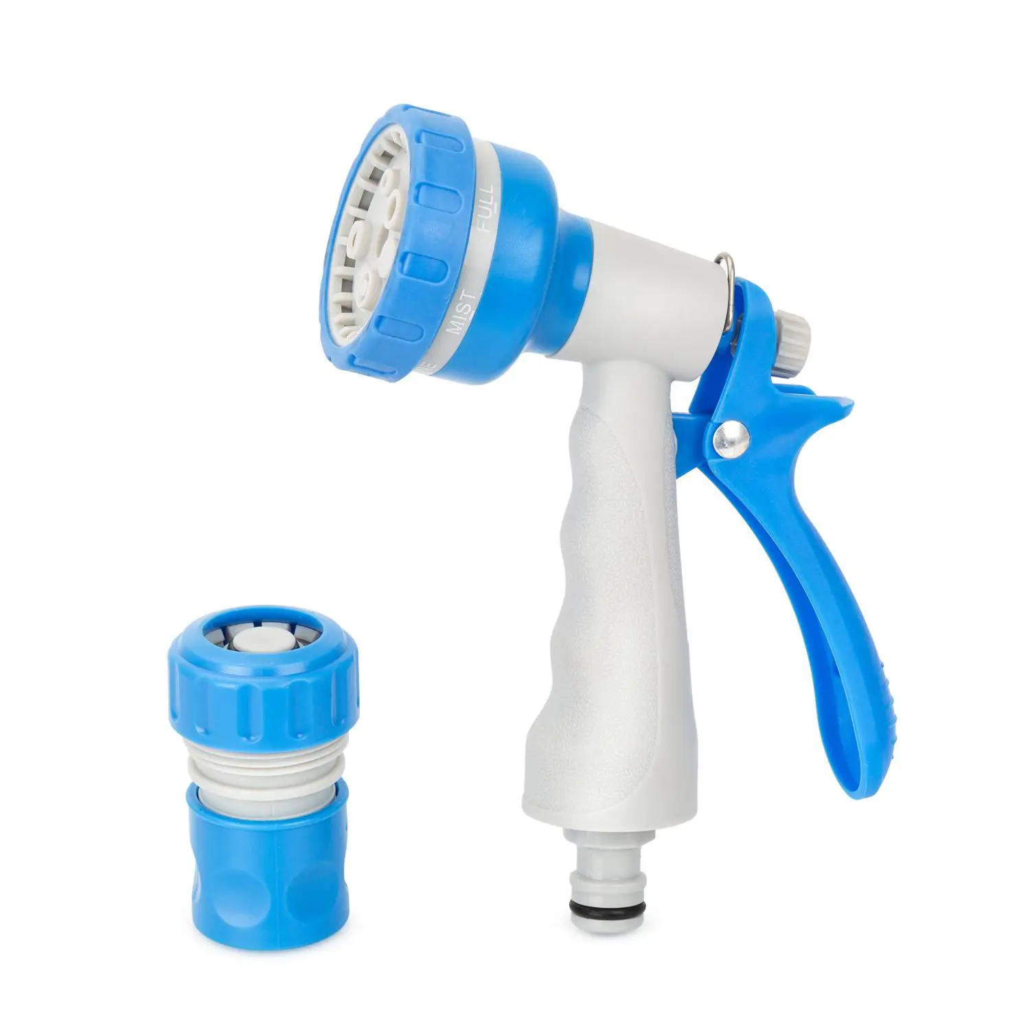 Изображение товара Пистолет для полива Frut 402151 7 режимов и коннектор 3/4