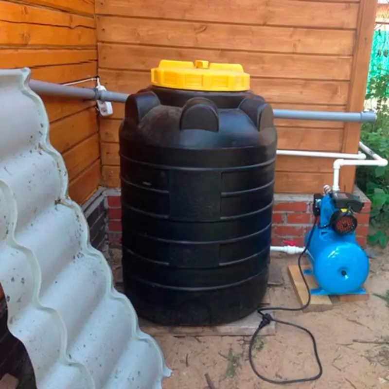 Изображение товара Ёмкость вертикальная KSC 500 л чёрная