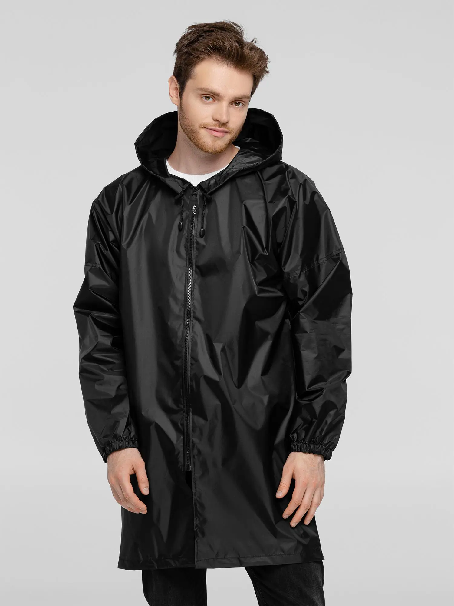 Изображение товара Дождевик Соль Да будет свет цвет черный размер M