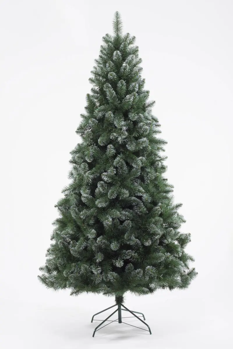 Изображение товара Искусственная ель MERRY GREEN Русская Берген 230 см с белыми кончиками