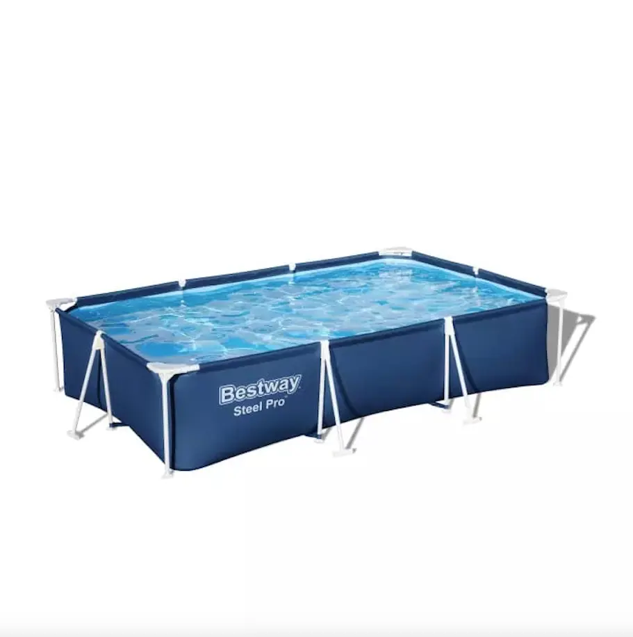 Изображение товара Бассейн каркасный Bestway 56404 прямоугольный 300x201x66см 3300л синий