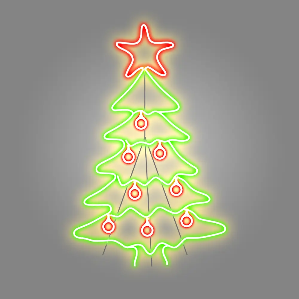 Изображение товара Светящаяся электрическая фигура Эйджи Ель универсальная 240 ламп h 165 см разноцветный