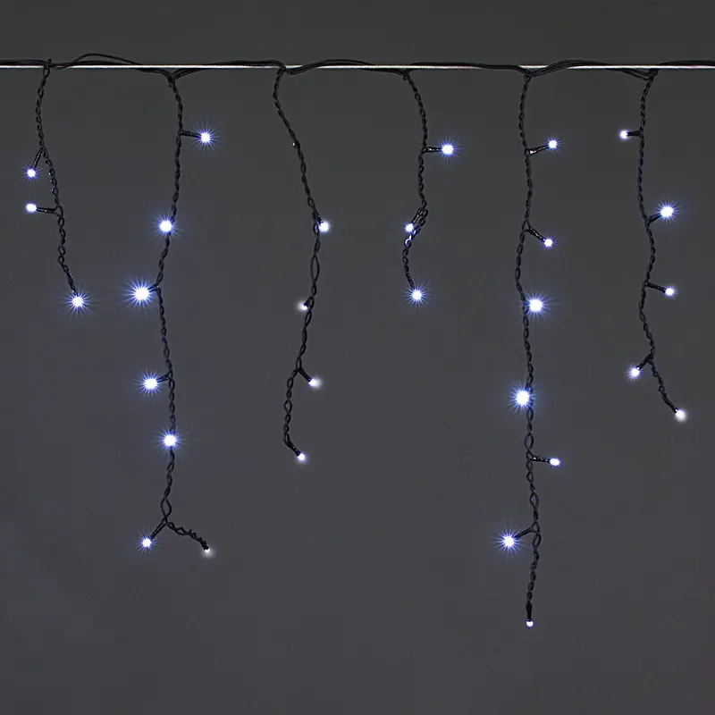 Изображение товара Электрогирлянда универсальная Sneha a-056ar wt flash бахрома 50x50 м 180 ламп 1 режим работы