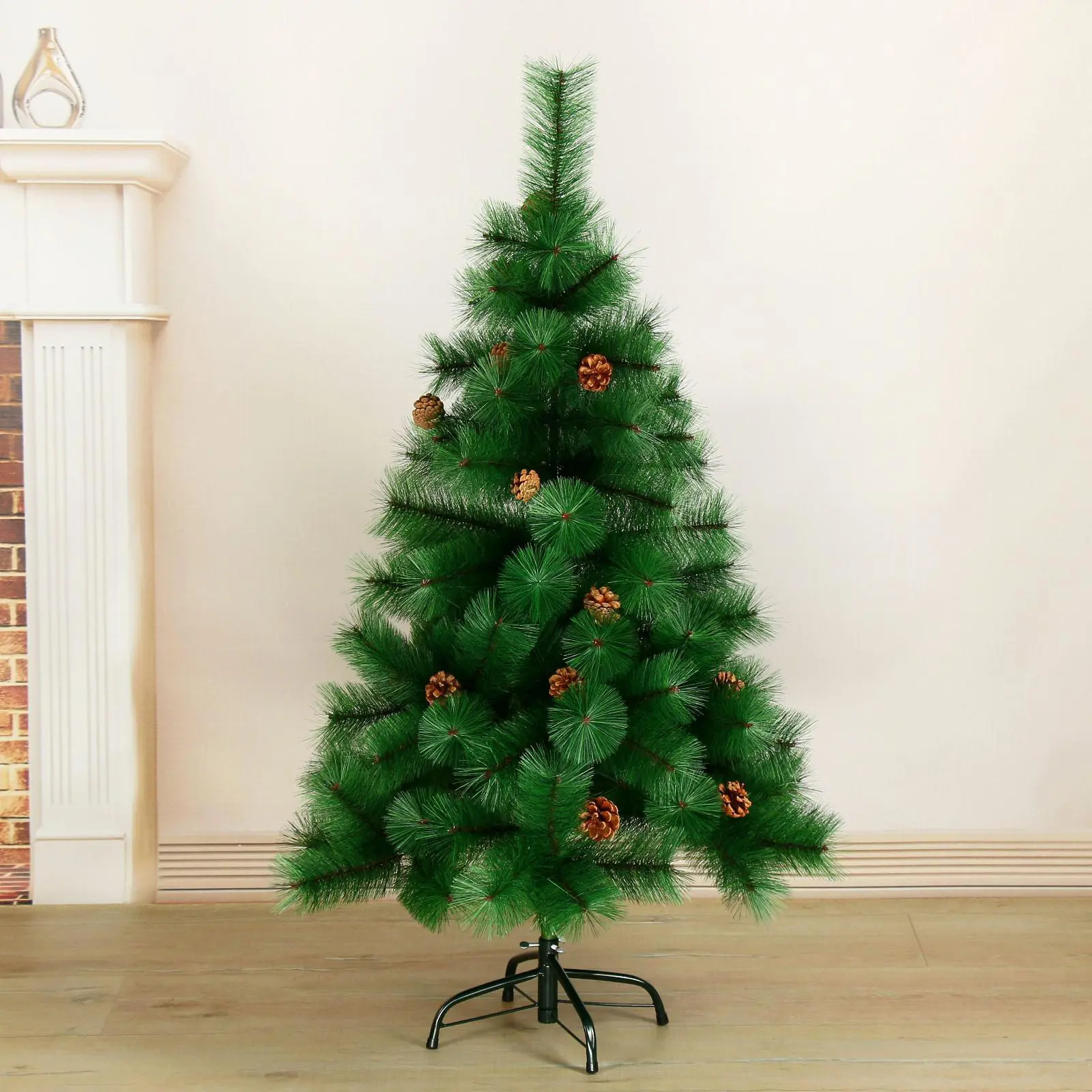 Изображение товара Ель новогодняя искусственная Зимнее волшебство Шишки 120см 701406