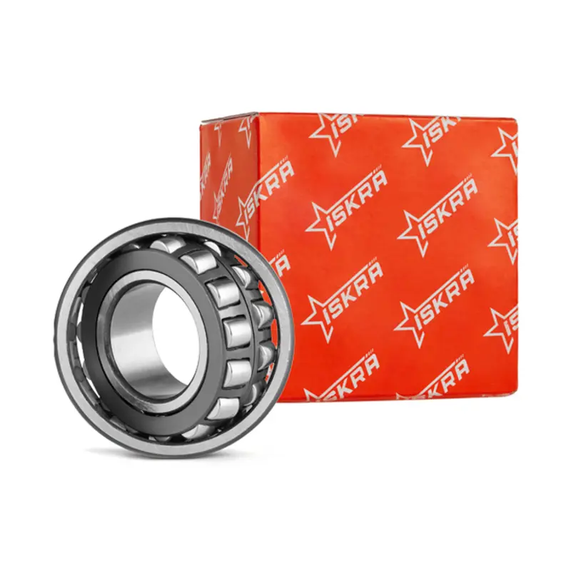 Изображение товара Подшипник радиально-упорный 22212Cckw33-Iskra 3x3x11 см сталь цвет серый