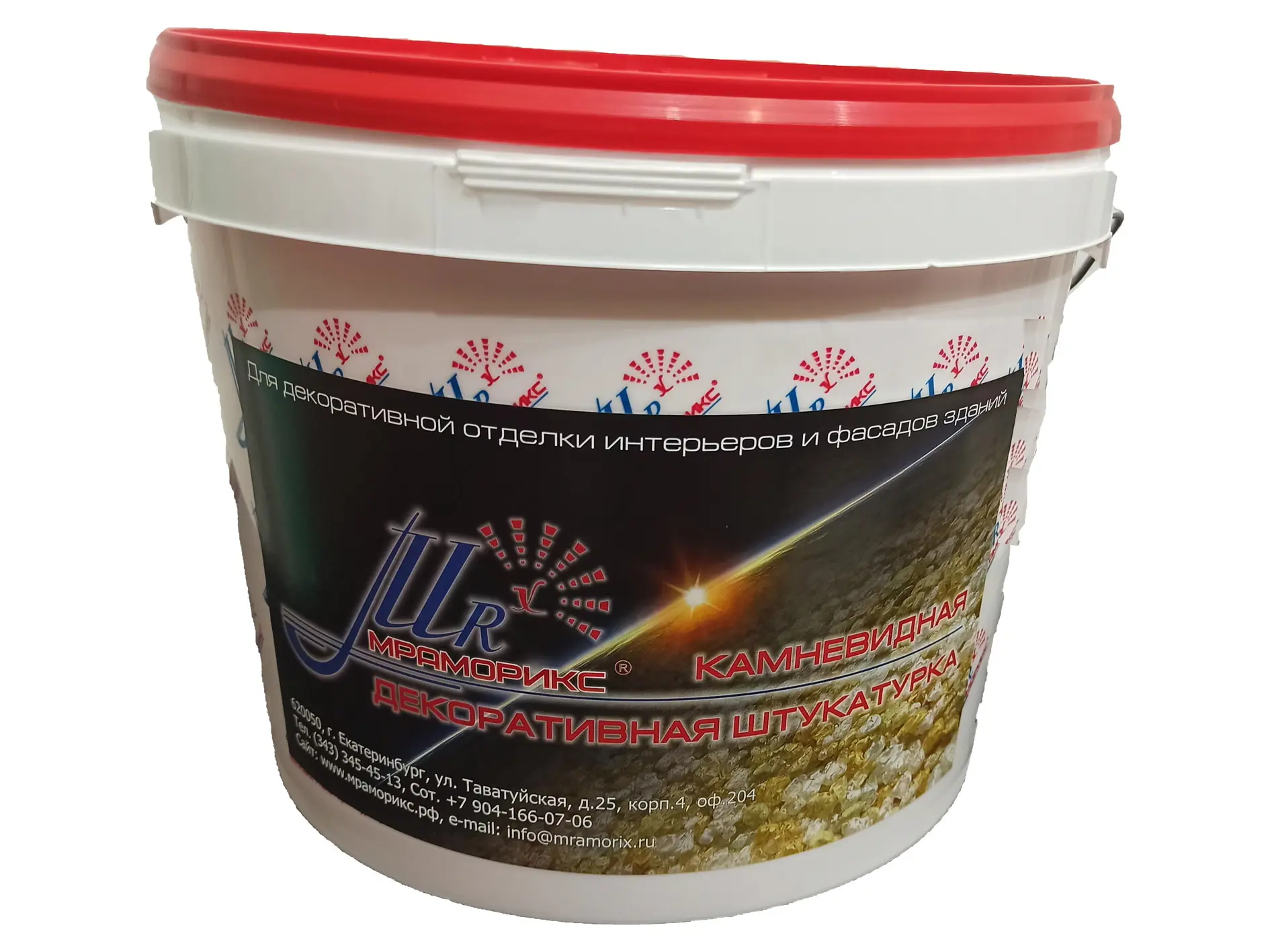 Изображение товара Штукатурка камневидная Мраморикс 163К разноцветная 16 кг для внутренней и наружной отделки