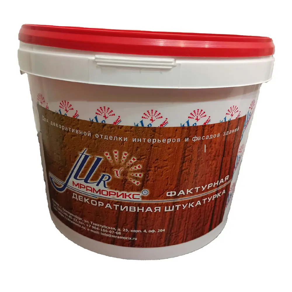 Изображение товара Штукатурка фактурная Мраморикс Набрызг 16 кг для декоративных отделок