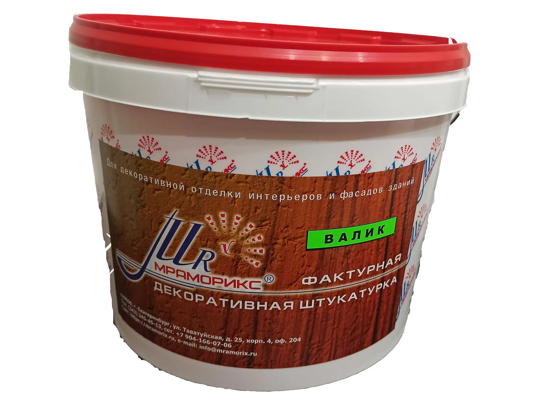 Изображение товара Фактурная штукатурка Мраморикс Электанте валик крупный 16кг для стен и фасадов