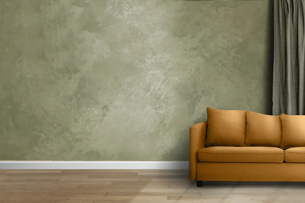 Изображение товара Декоративная краска ALIN 0021 Мармо Перла для имитации мокрого шелка 6л