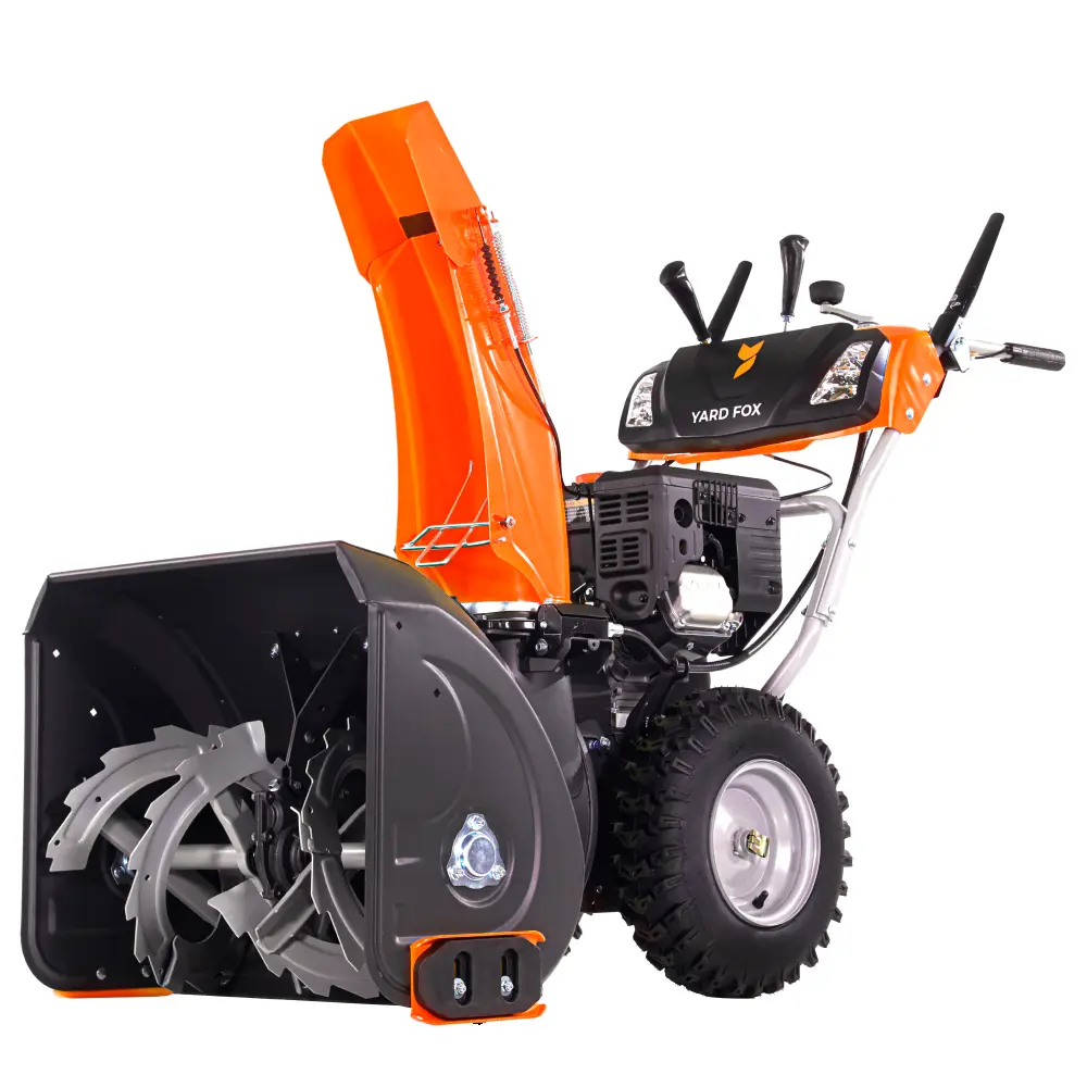 Изображение товара Бензиновый снегоуборщик Yard Fox 66 см мощность 6 л.с. самоходный, двухступенчатый