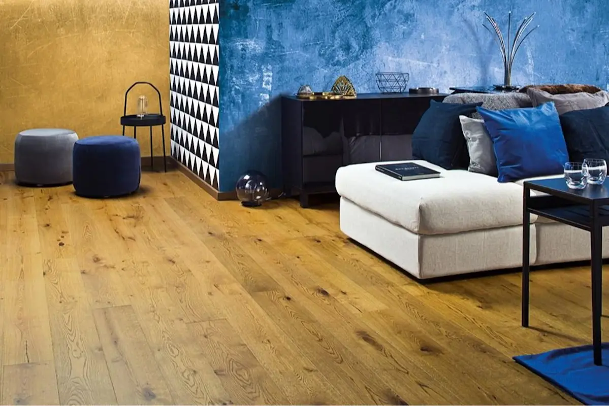 Изображение товара Паркетная доска Barlinek Дуб Biscotti Grande 43 класс 14 мм с фаской, 2.77 м², Польша